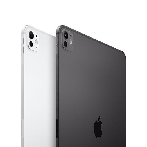 Apple iPad Pro 13-inch (M4) (2024, 7th Generation) WiFi 256GB with Standard Glass - Space Black