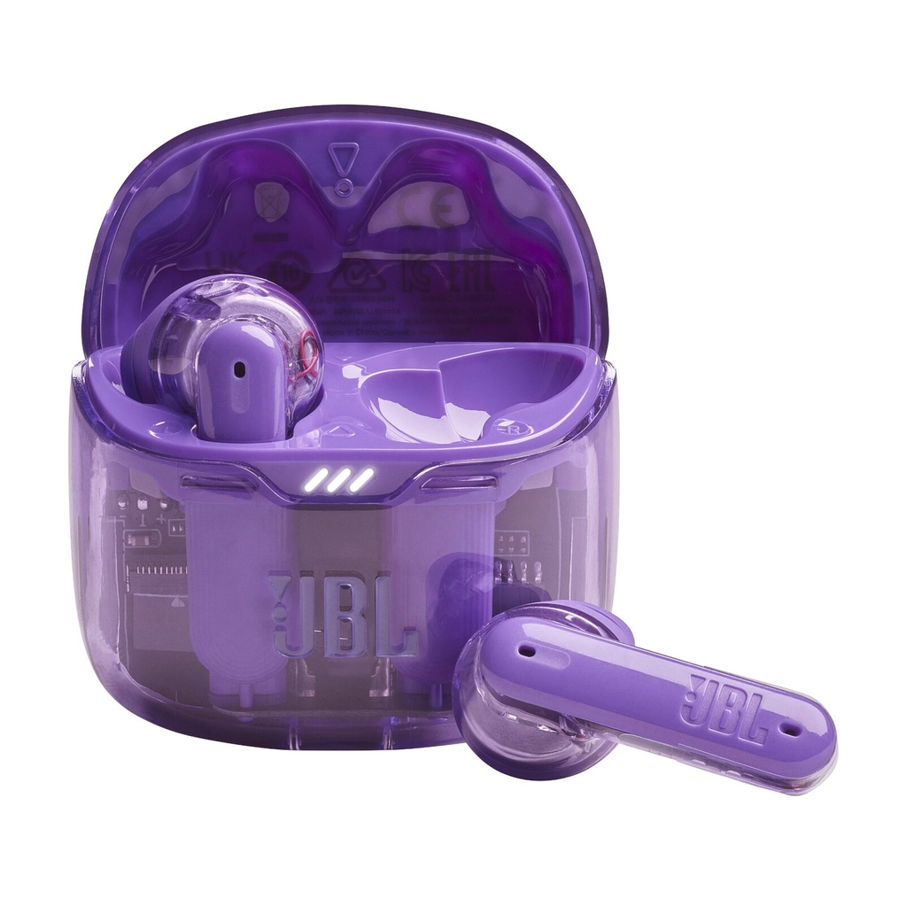 JBL Tune Flex True Wireless Noise Cancelling Earbuds Ghost Purple