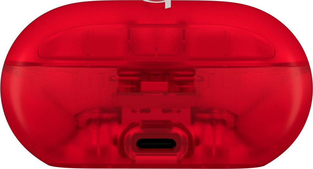 Beats Solo Buds True Wireless Bluetooth Earbuds - Transparent Red