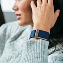 WHOOP SuperKnit Luxe Band- Midnight & Platinum | Healf