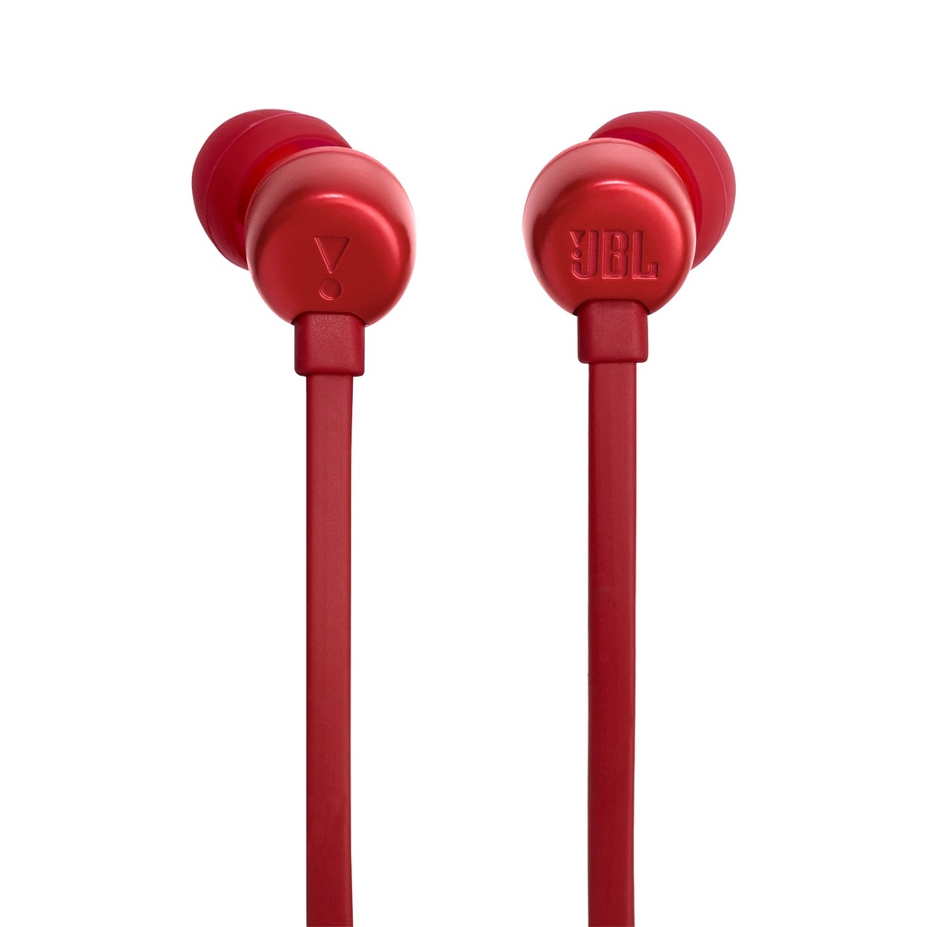 JBL Harman Tune 310C Black in Ear USB C Headphones Red - JBLT310CRED