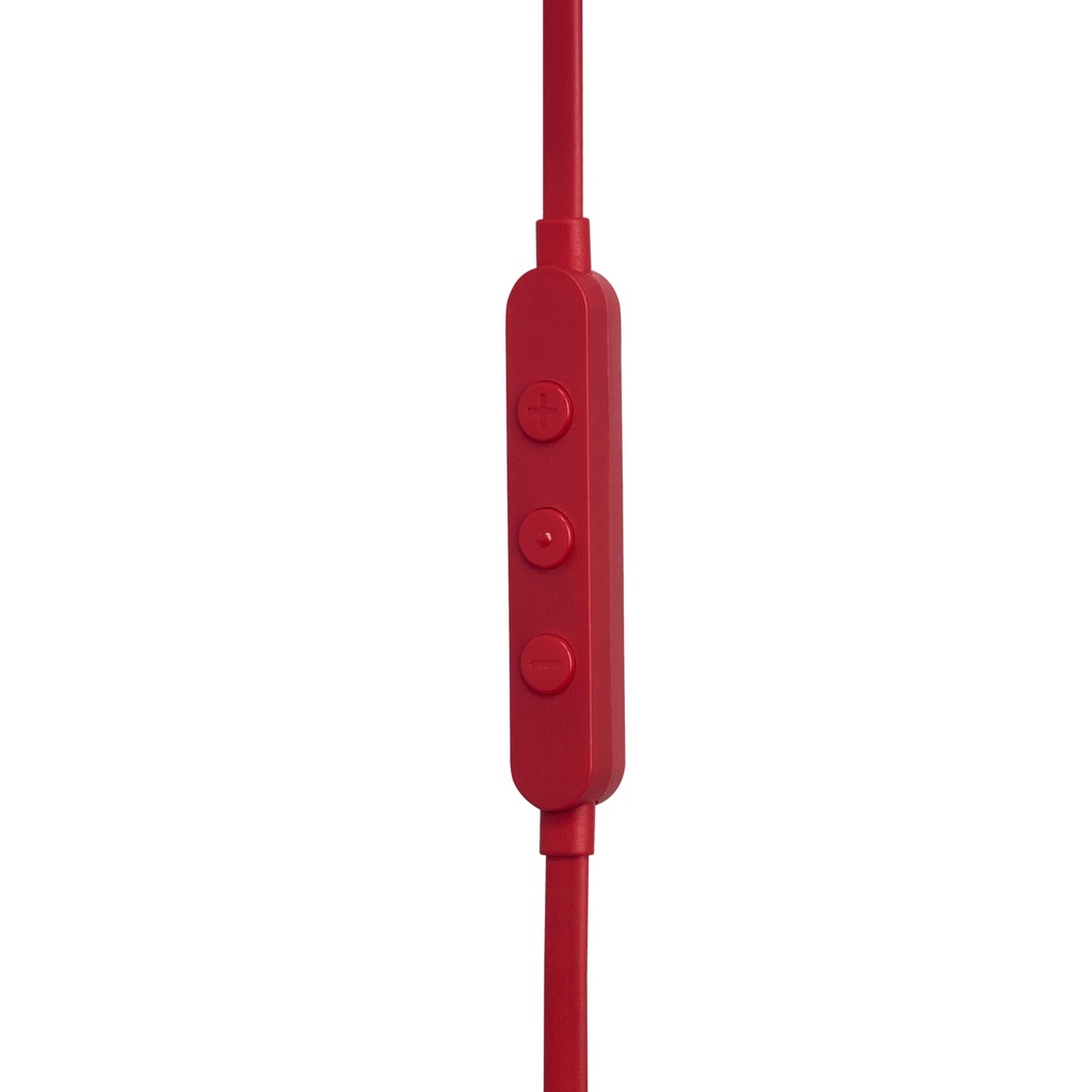 JBL Harman Tune 310C Black in Ear USB C Headphones Red - JBLT310CRED