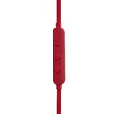 JBL Harman Tune 310C Black in Ear USB C Headphones Red - JBLT310CRED