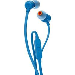 JBL T110 Wired in-Ear Headphones with JBL Pure Bass Sound in Blue Blue Blue