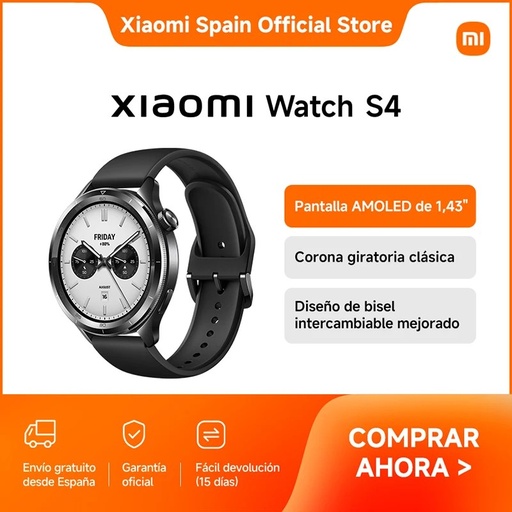 Oficial | Xiaomi Watch S4